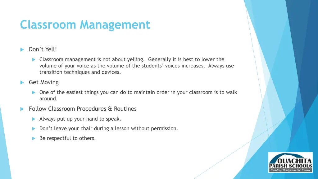 classroom management