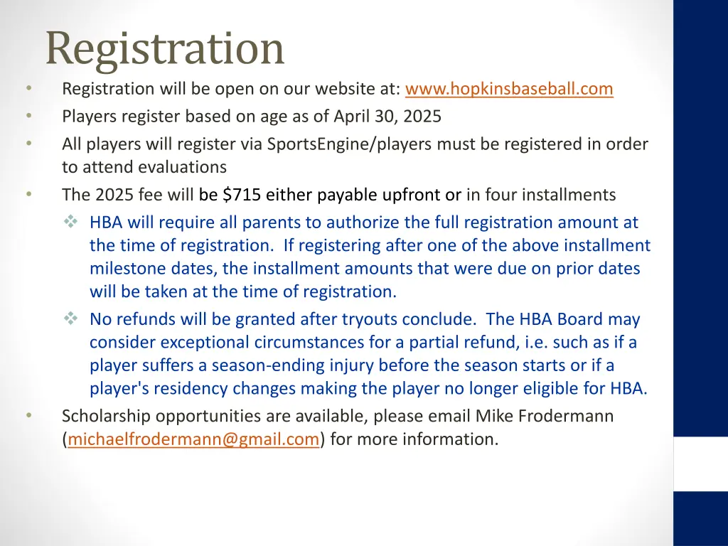 registration