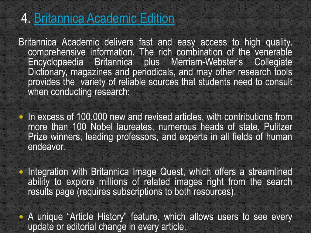 4 britannica academic edition