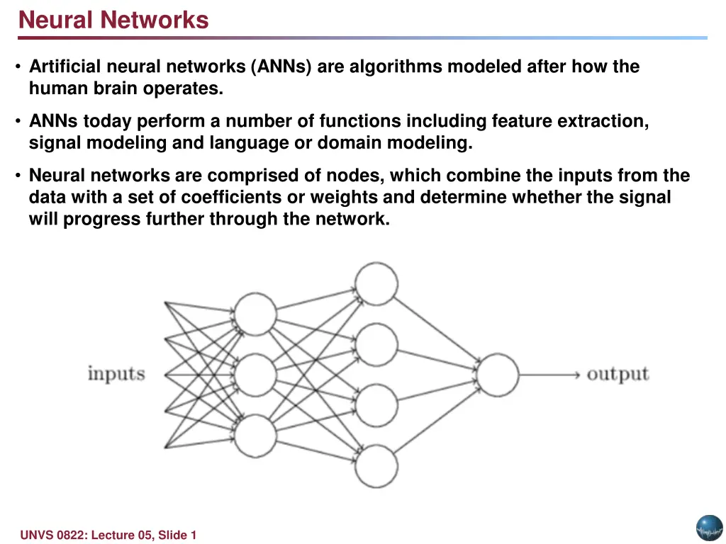 neural networks