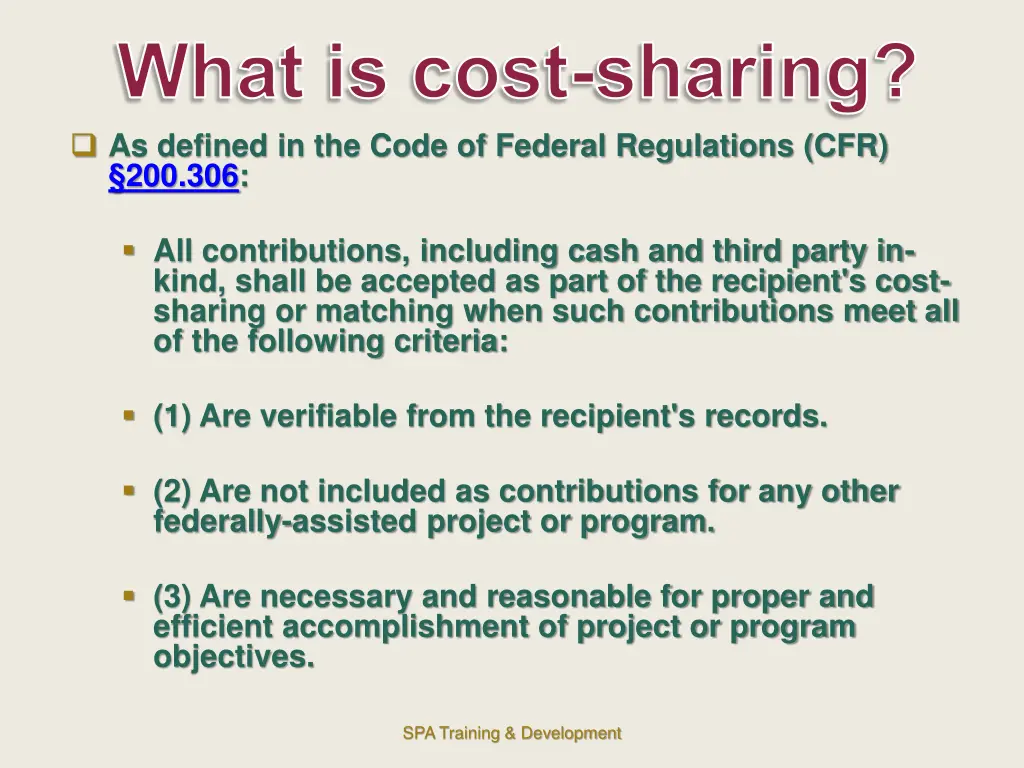 what is cost sharing