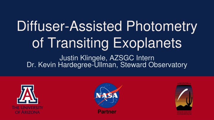 diffuser assisted photometry of transiting