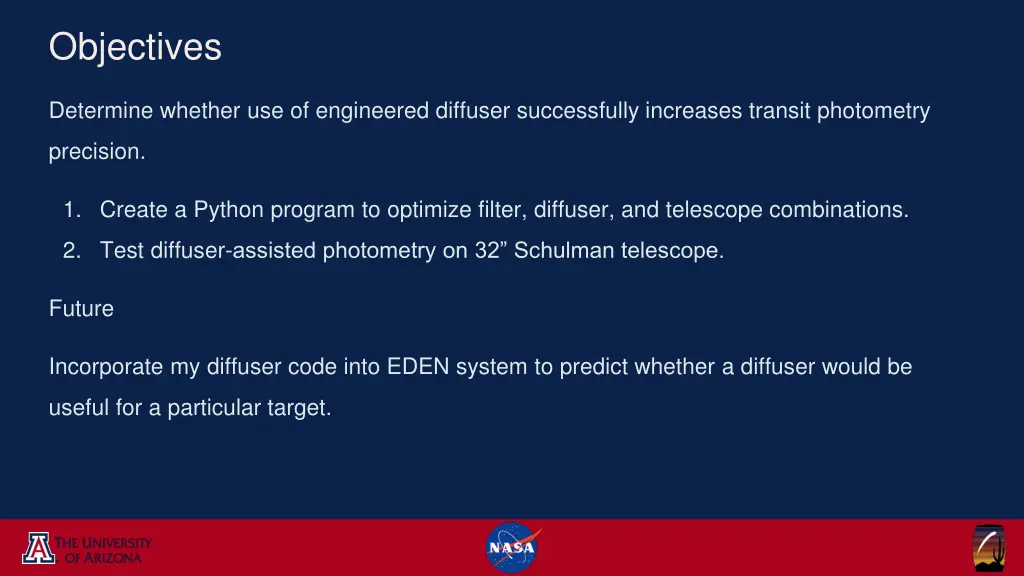 objectives