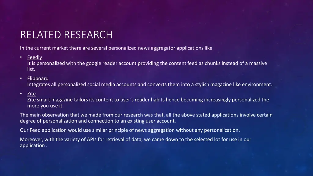 related research