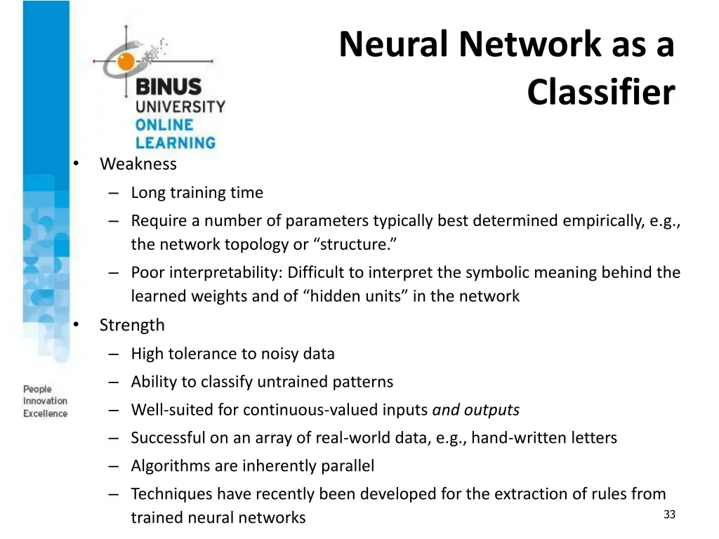 neural network as a