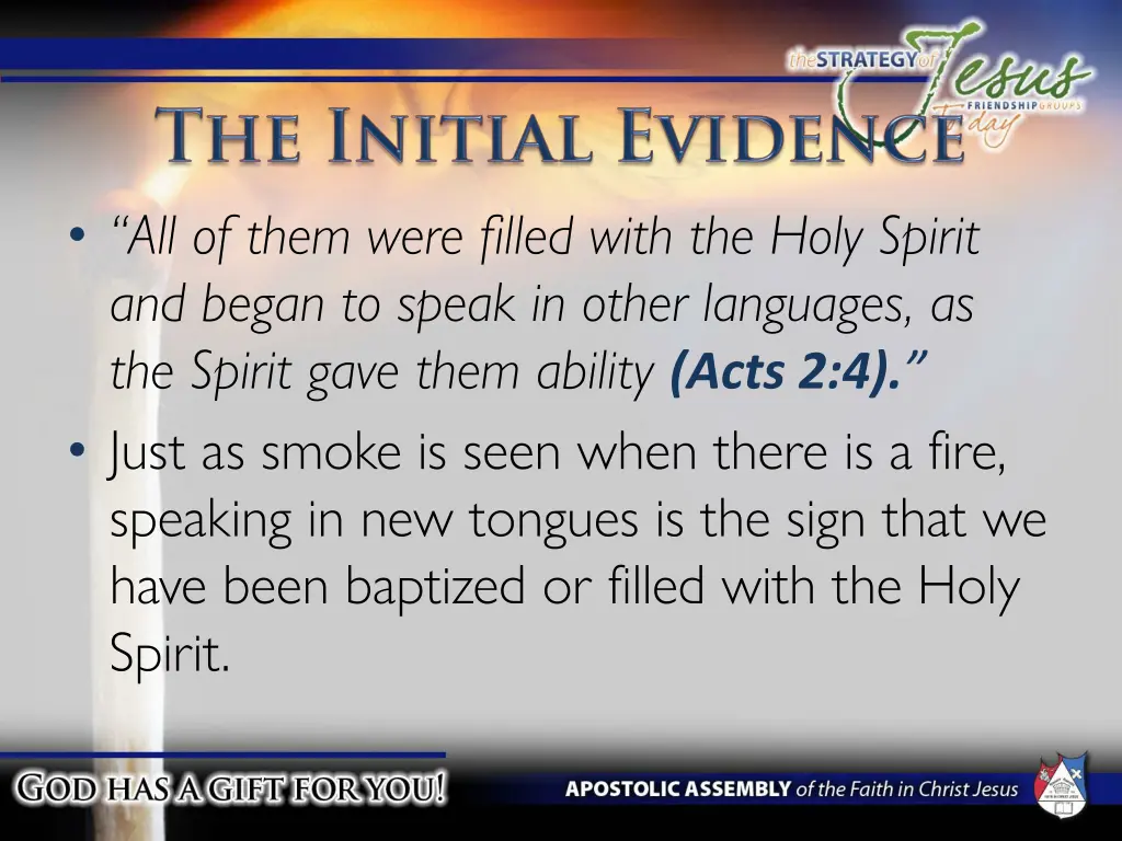 all of them were filled with the holy spirit