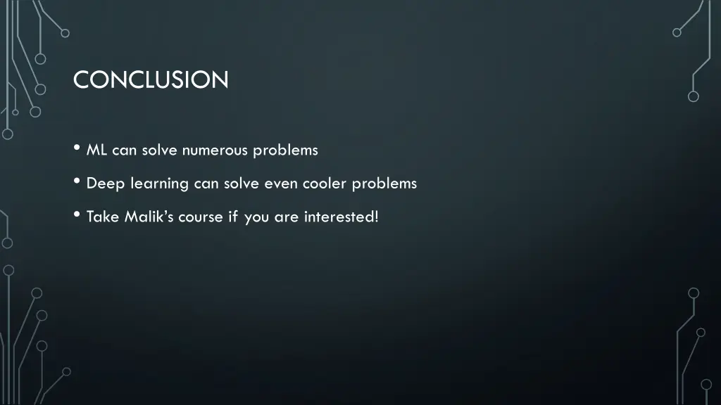 conclusion
