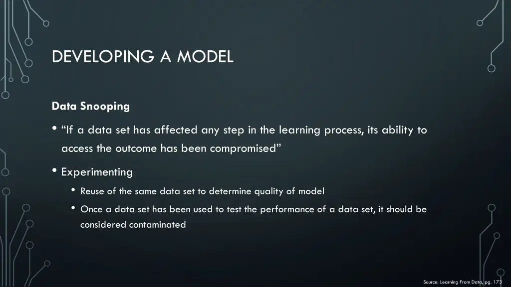 developing a model 1