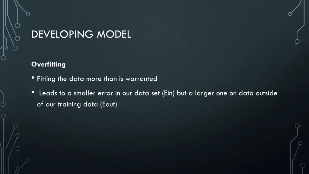 developing model 3