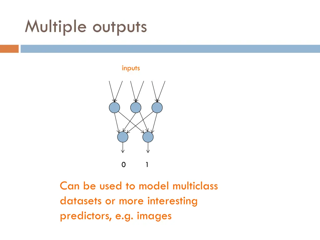 multiple outputs
