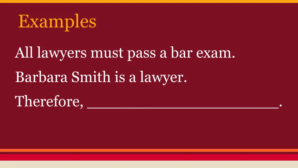 examples 1
