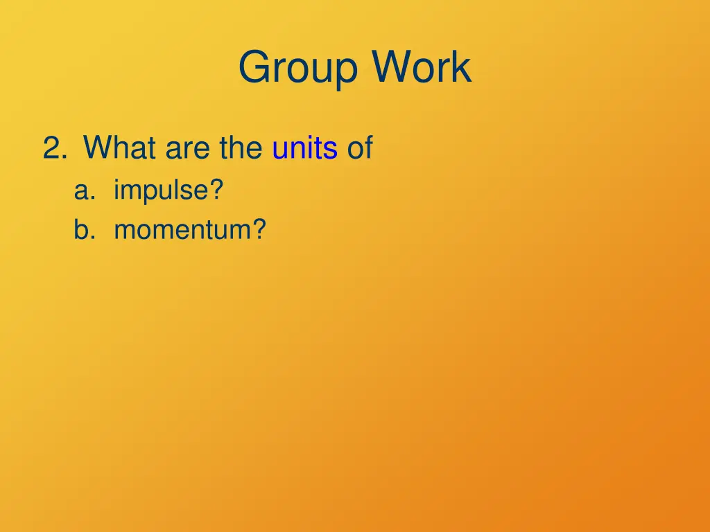 group work 1