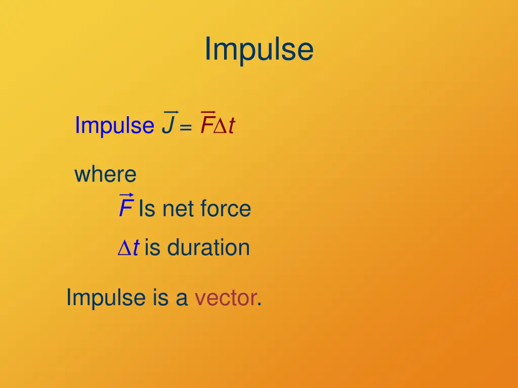 impulse