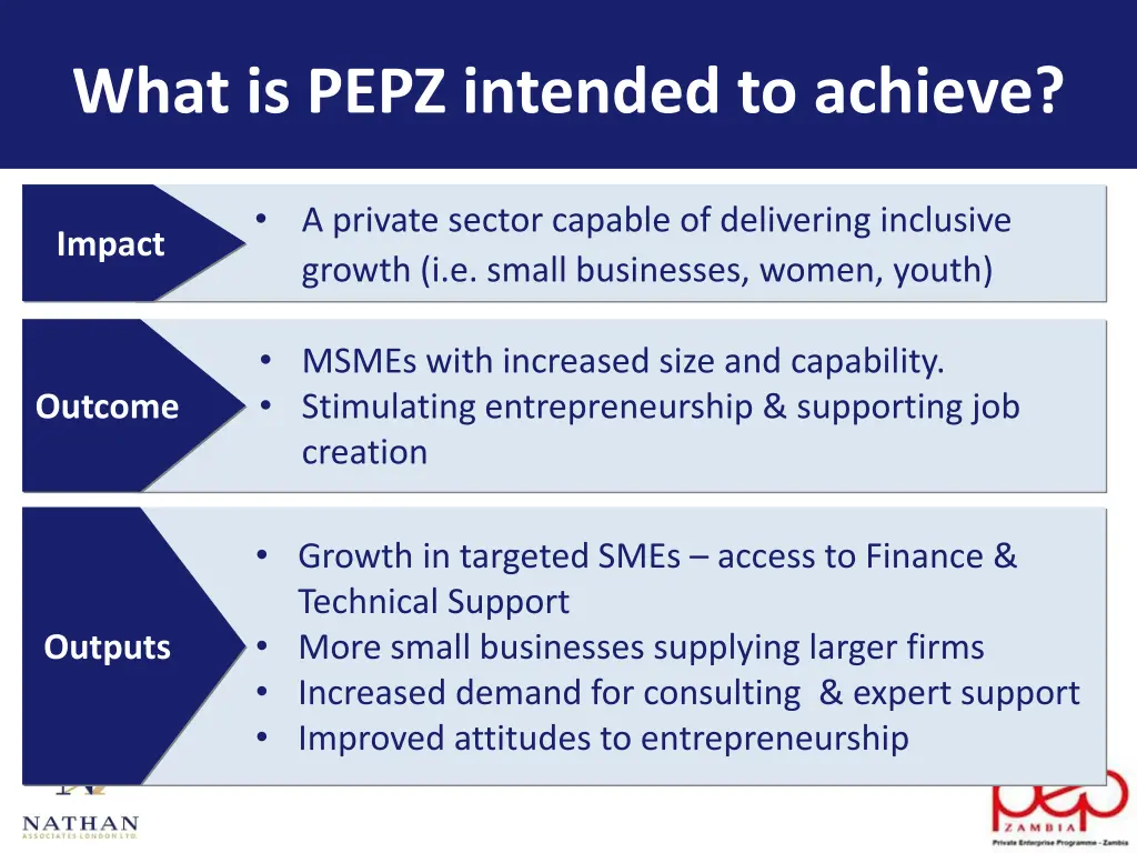 what is pepz intended to achieve