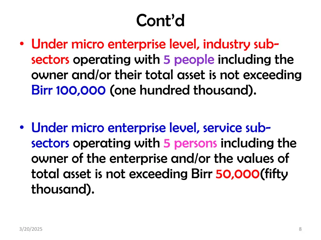 cont d 2