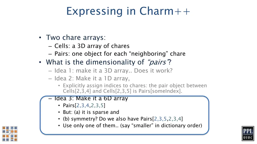 expressing in charm