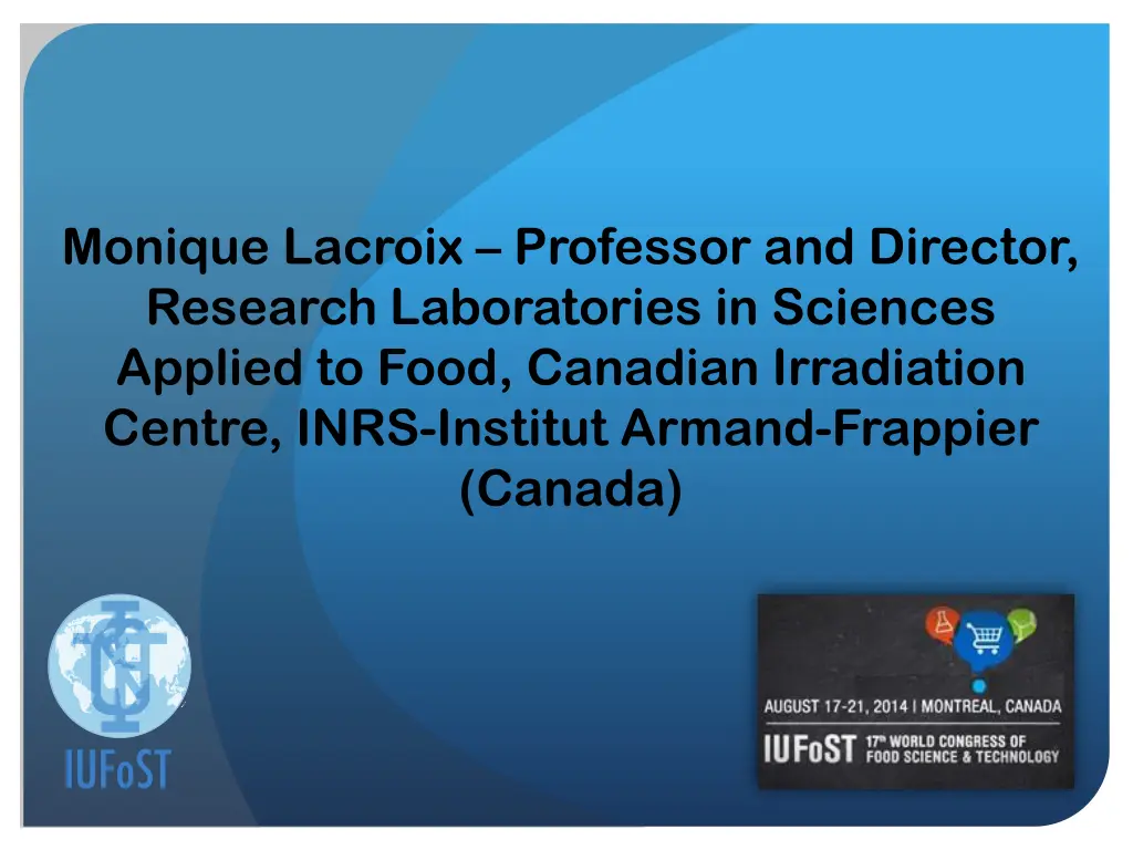 monique lacroix professor and director research