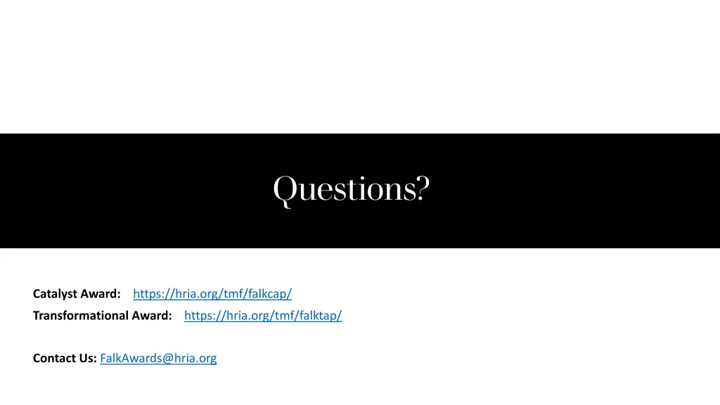 questions