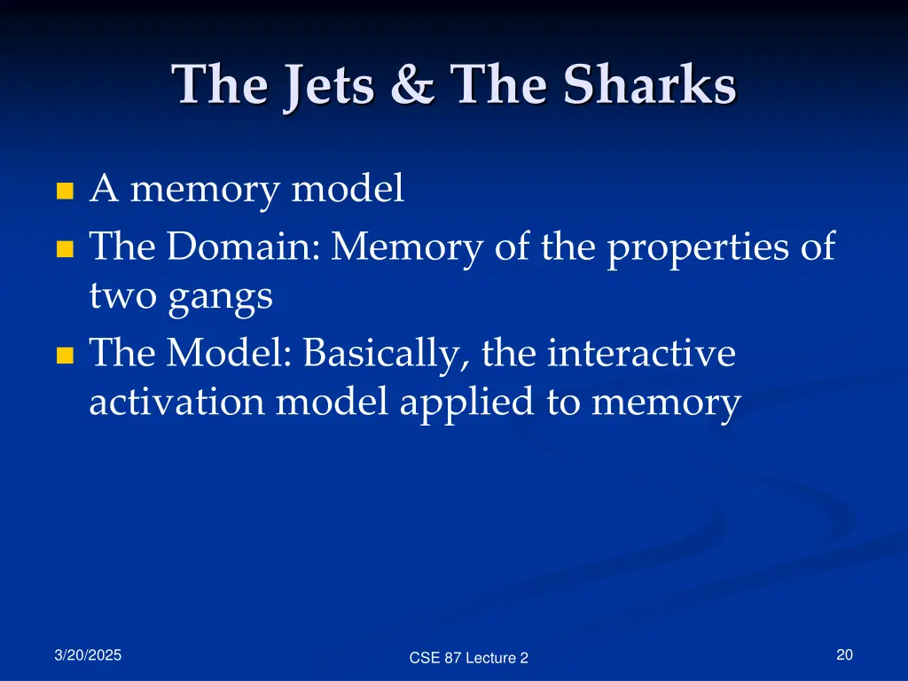 the jets the sharks 2