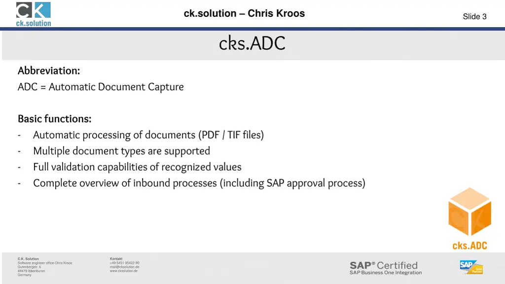 ck solution chris kroos 2