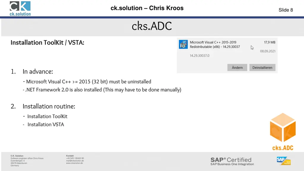 ck solution chris kroos 7