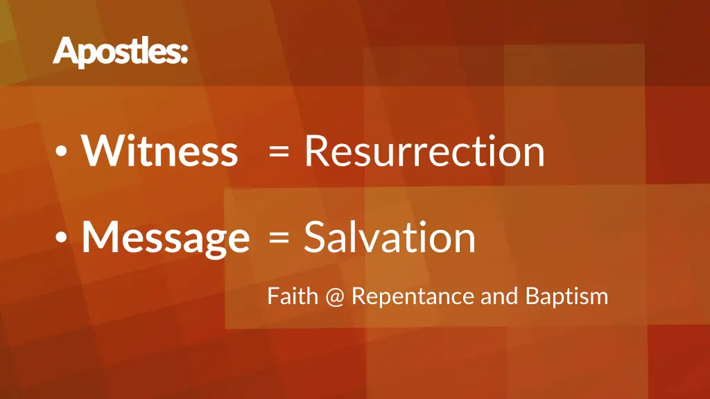 apostles apostles