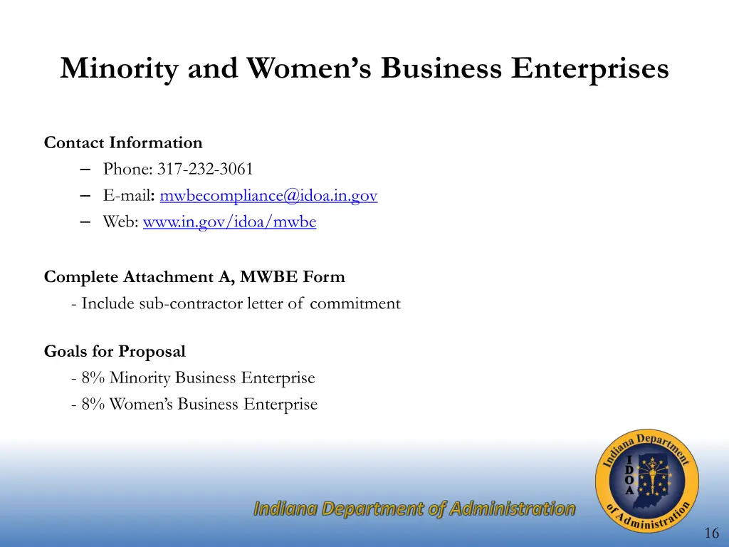 minority and women s business enterprises 1