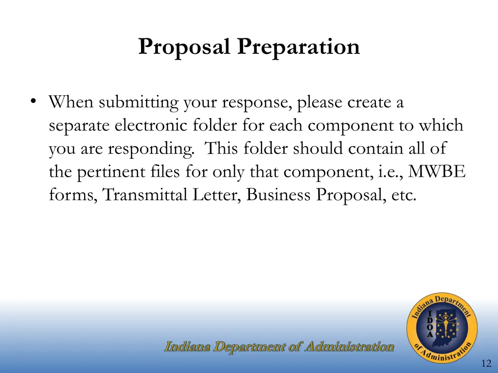 proposal preparation 1