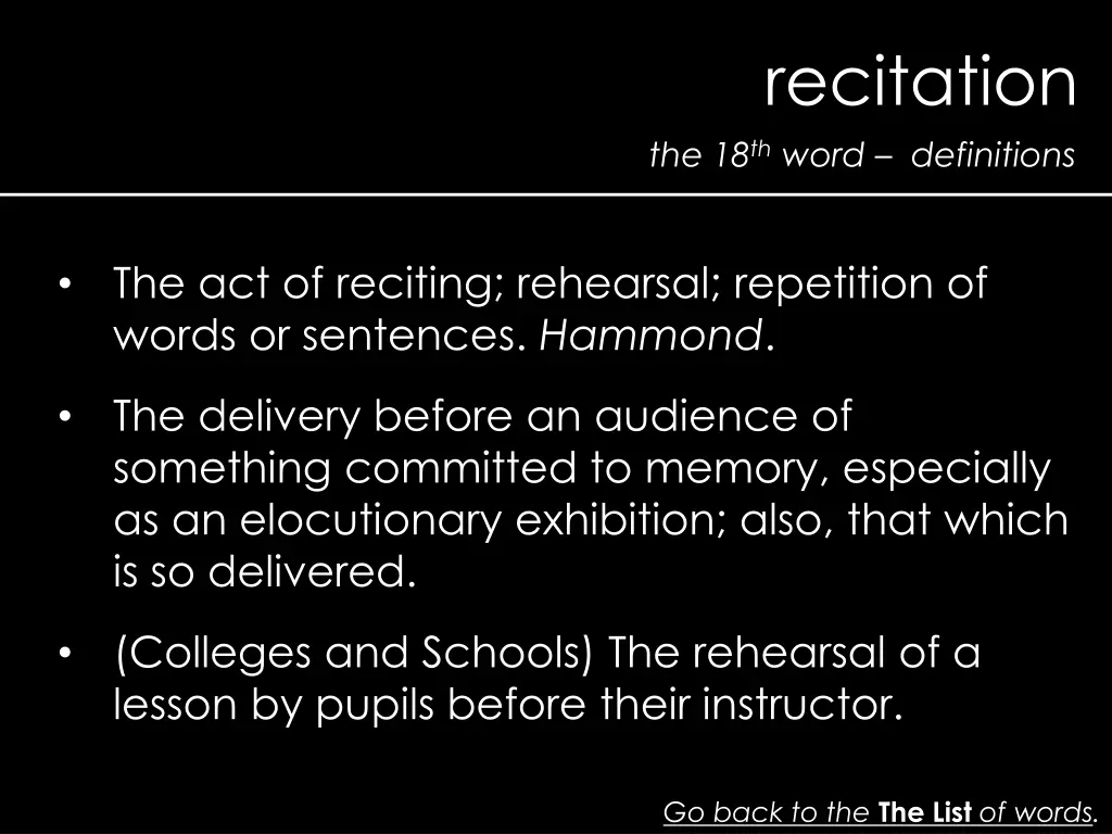 recitation 1