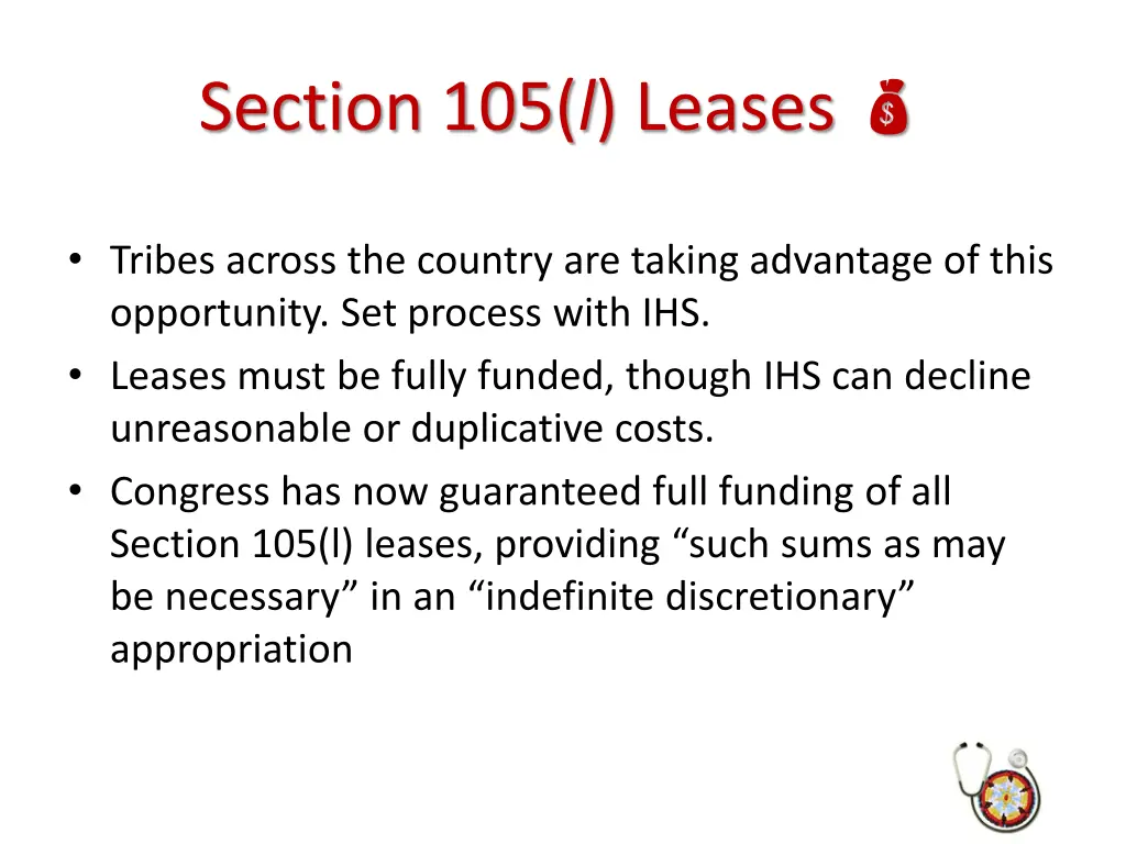 section 105 l leases 1