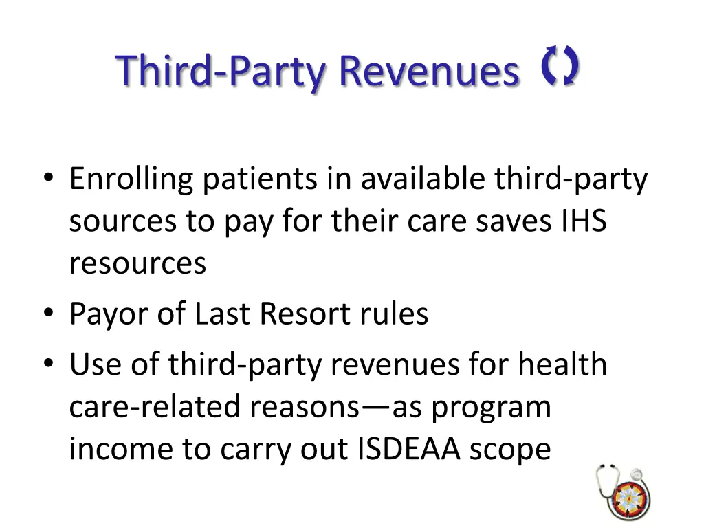 third party revenues
