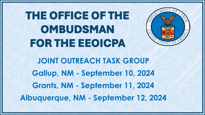 the office of the the office of the ombudsman