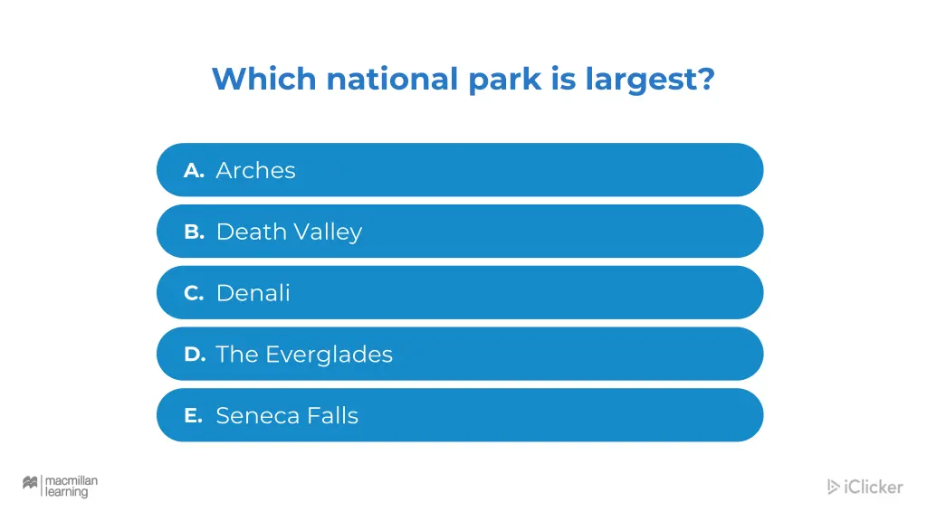 which national park is largest