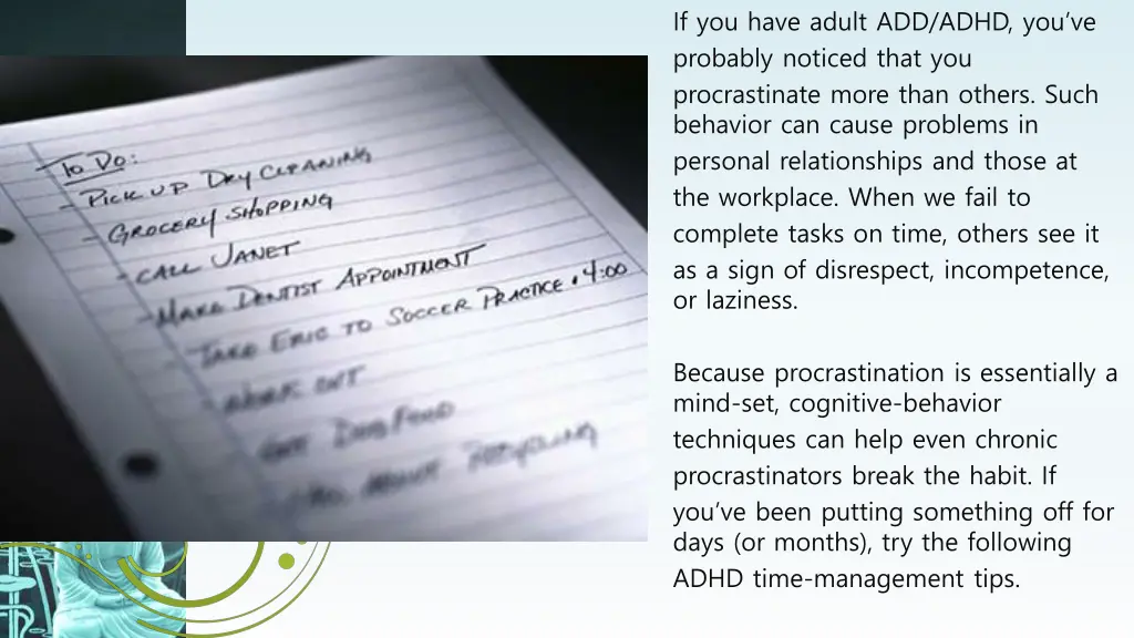 if you have adult add adhd you ve probably