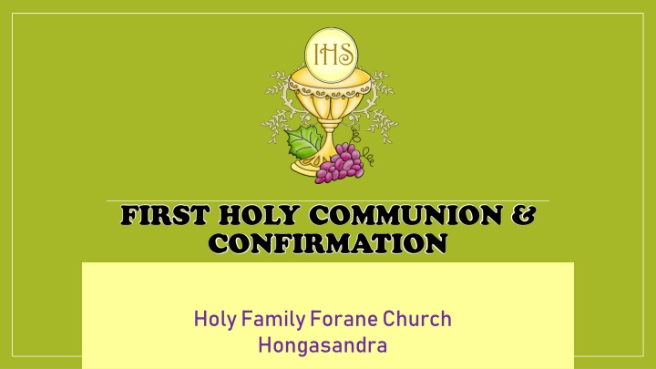 holy family forane church hongasandra