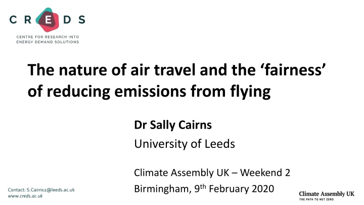 the nature of air travel and the fairness