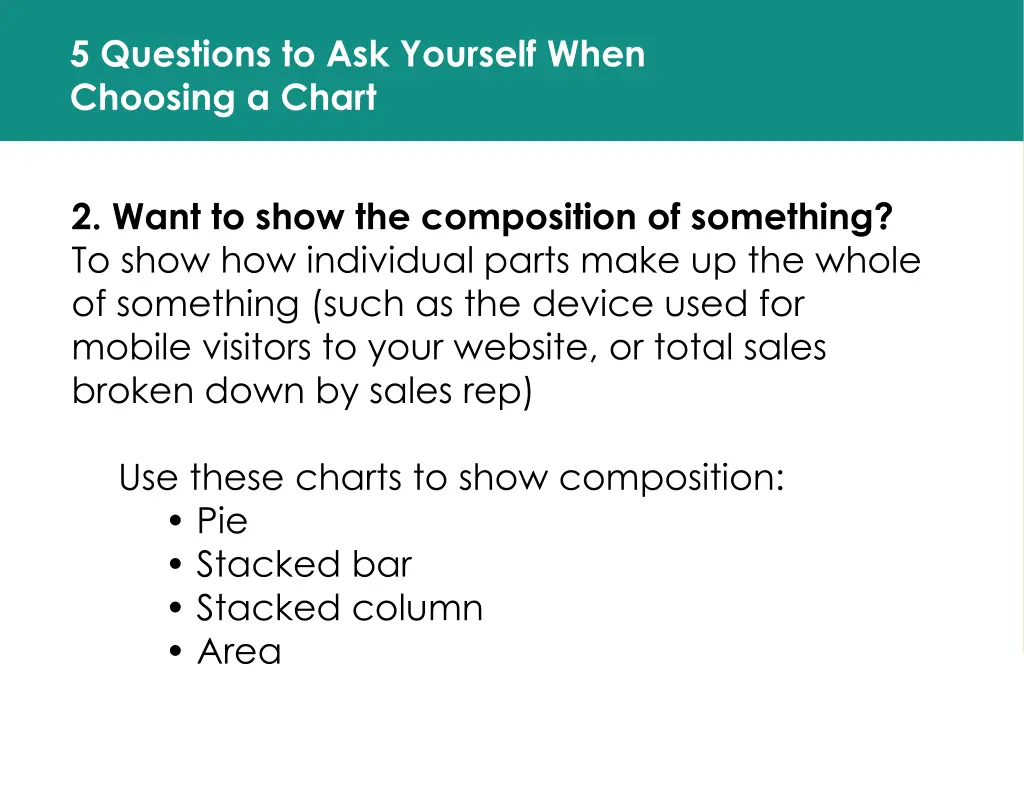 5 questions to ask yourself when choosing a chart 2