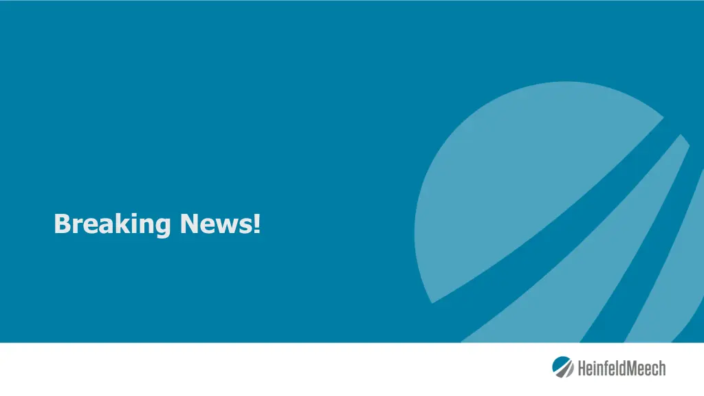 breaking news