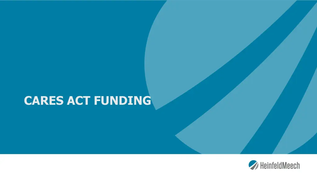 cares act funding
