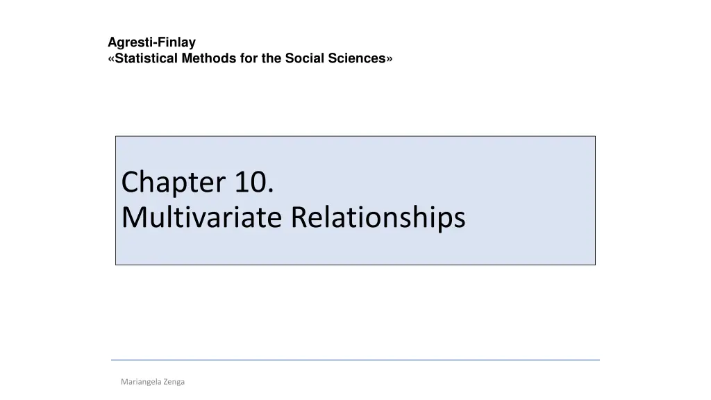 agresti finlay statistical methods for the social