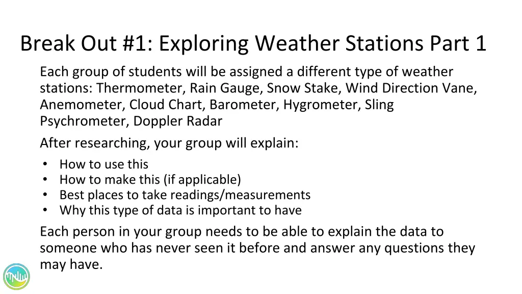 break out 1 exploring weather stations part 1