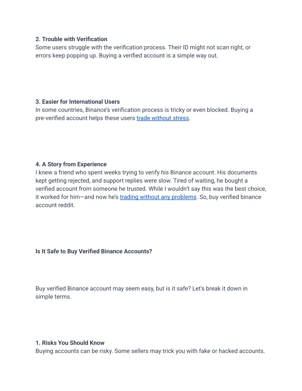 2 trouble with verification some users struggle