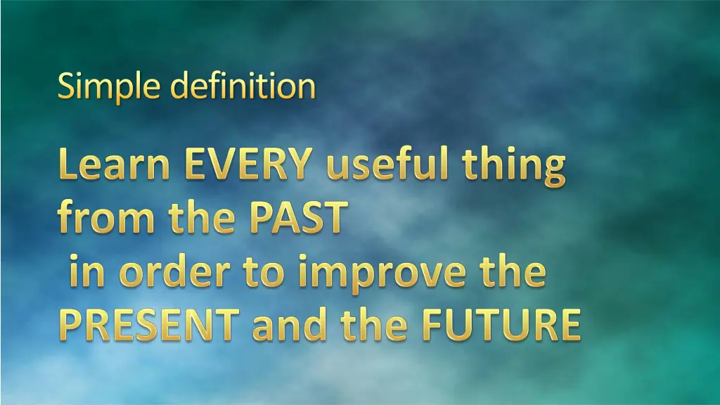 simple definition