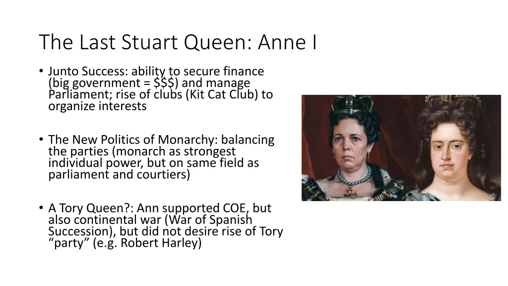 the last stuart queen anne i