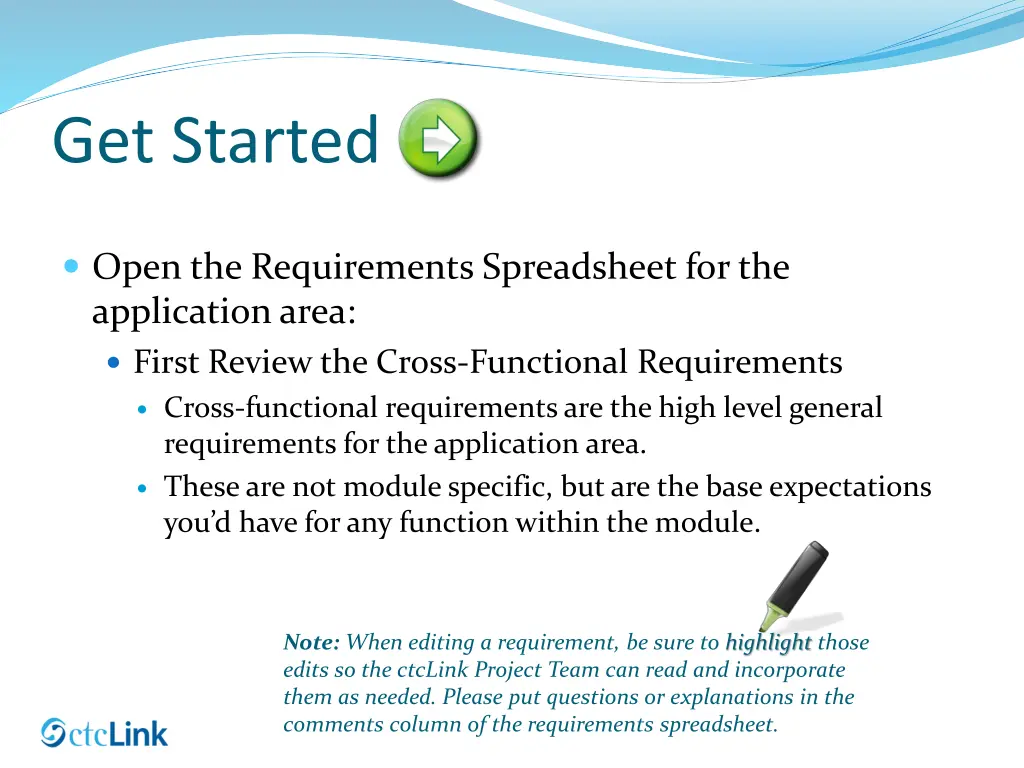 get started