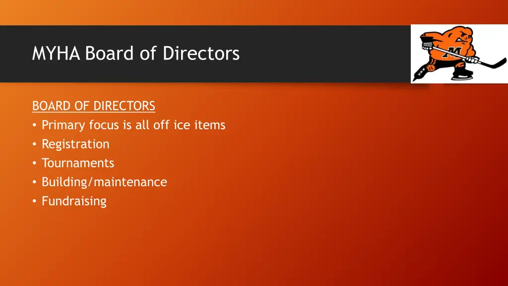 myha board of directors