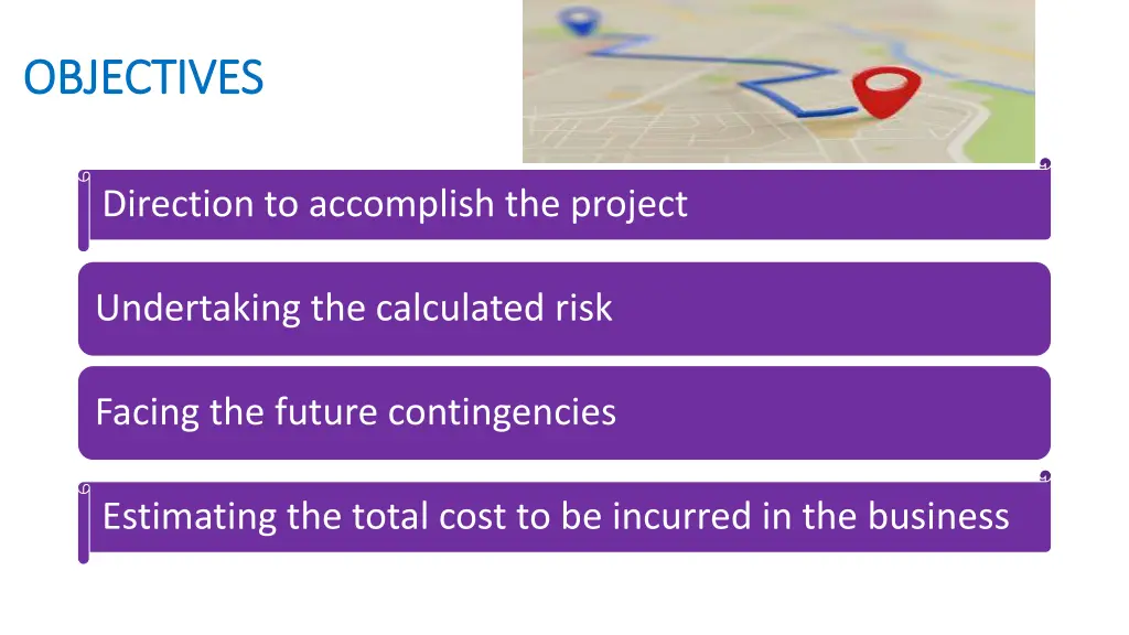 objectives objectives