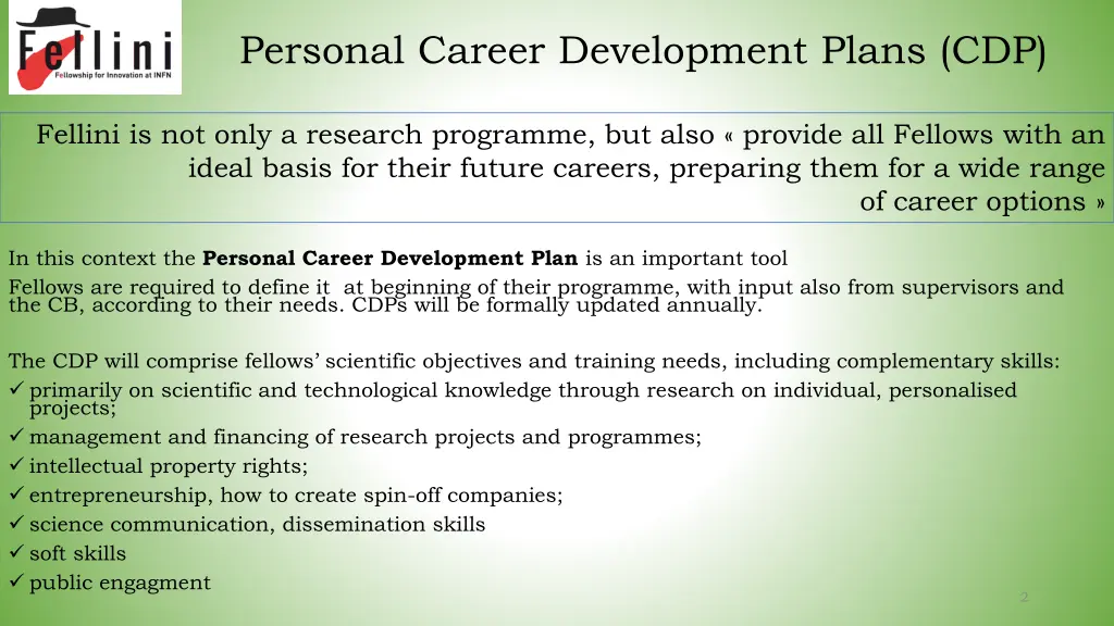 personal career development plans cdp