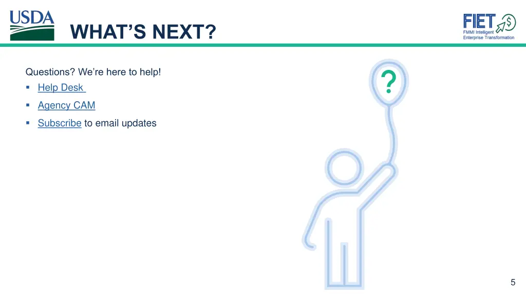 what s next