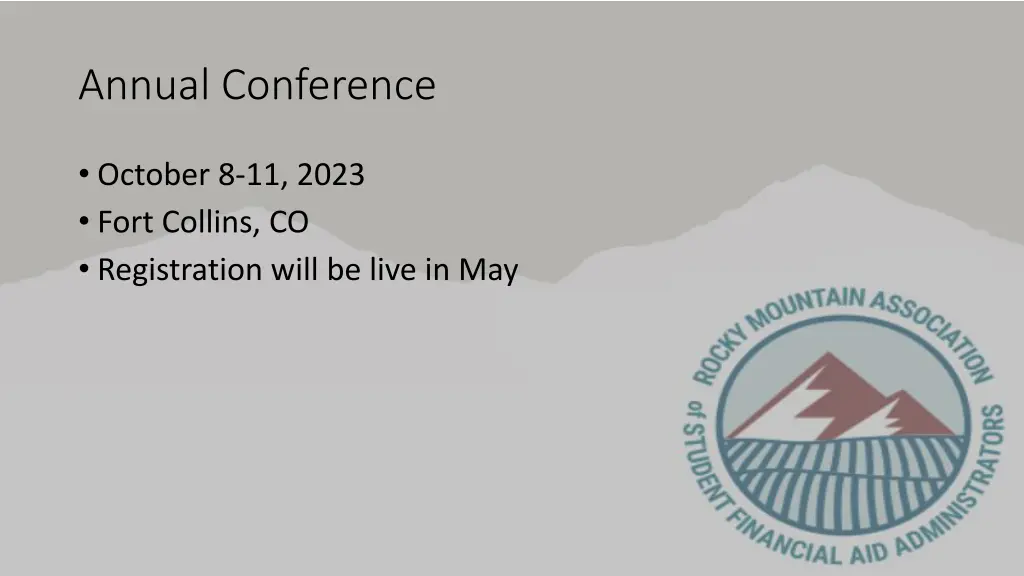 annual conference